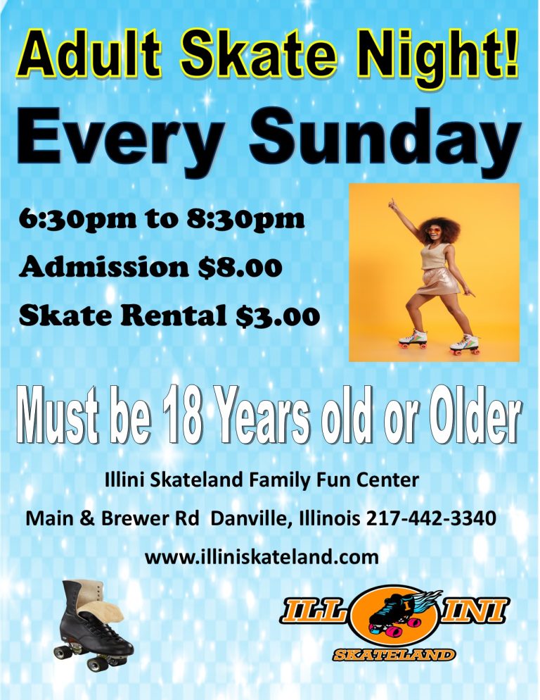 Illini Skate Land Hours and Upcoming Events – Danville, IN